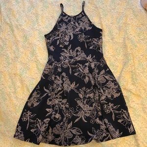Floral A-line Dress